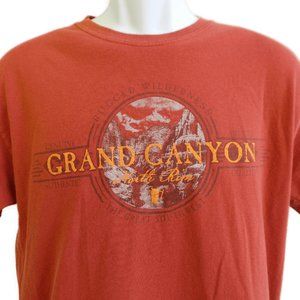 Tee T Shirt Rusty Rugged Wilderness Grand Canyon North Rim Crew Neck